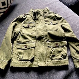 NWT Girls Military Jacket